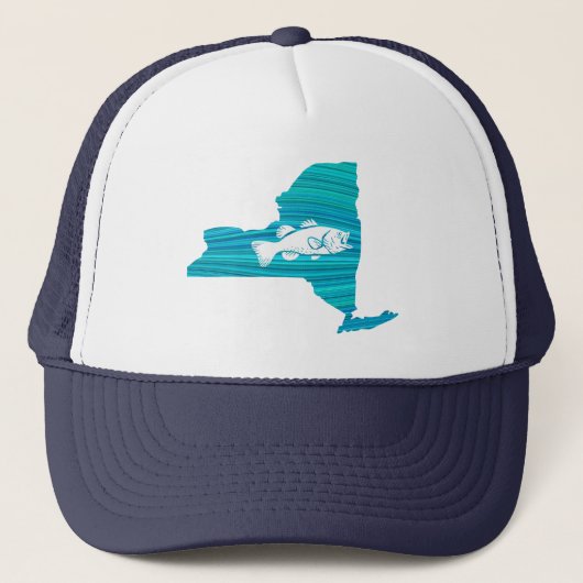 New York Wave Gevist Trucker Pet (Voorkant)