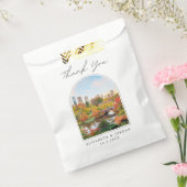 New York Wedding Central Park Foto Dank u Bedankzakje (Gezegeld)