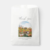 New York Wedding Central Park Foto Dank u Bedankzakje (Voorkant)