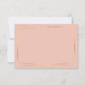 New York Wedding Dusty Pink RSVP Kaartje (Achterkant)