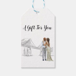 New York Wedding Gift Label Cadeaulabel
