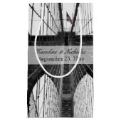 New York Wedding NYC Brooklyn Bridge Klein Cadeauzakje