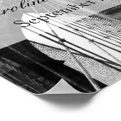 New York Wedding NYC Brooklyn Bridge Poster (Hoek)