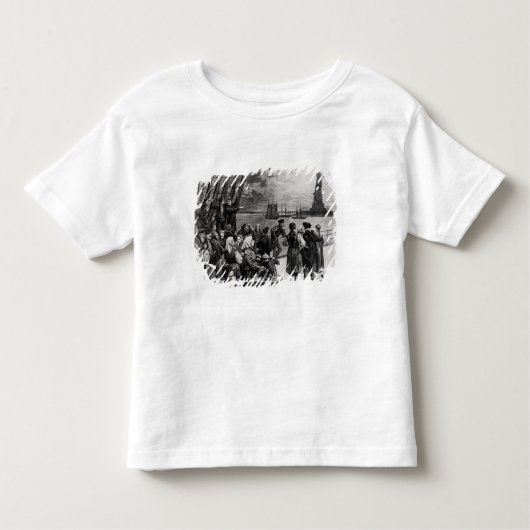 New York - Welkom in het land van de vrijheid Kinder Shirts (Voorkant)