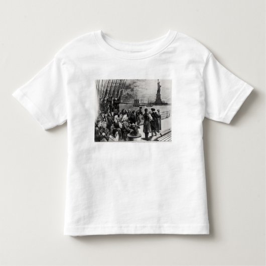New York - Welkom in het land van de vrijheid Kinder Shirts (Voorkant)