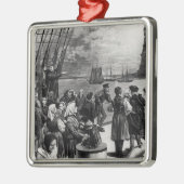 New York - Welkom in het land van de vrijheid Metalen Ornament (Links)