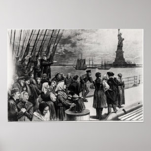 New York - Welkom in het land van de vrijheid Poster