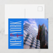 New York-West Side Briefkaart (Voorkant / Achterkant)