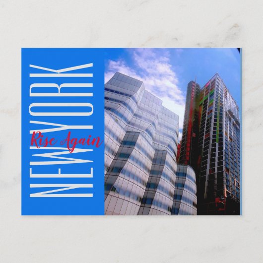 New York-West Side Briefkaart (Voorkant)