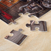 New York - Winkel - Greenwich Village - Drie Leven Legpuzzel (Zijkant)