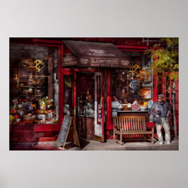 New York - Winkel - Greenwich Village - Il Cantucc Poster