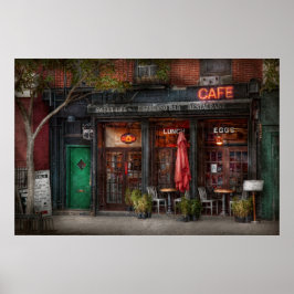 New York - Winkel - Greenwich Village - Zoet Leven Poster