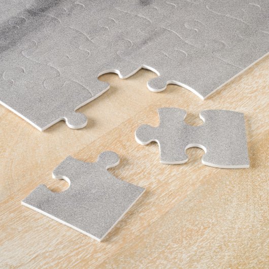 New York Winter - Snowy Night - Bryant Park Legpuzzel (Zijkant)