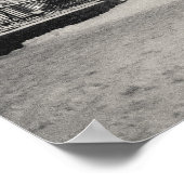 New York Winter - Snowy Night - Bryant Park Poster (Hoek)