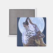 New York Wolf Magneet (Voorkant / Achterkant)