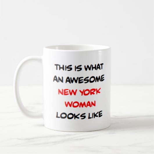 new york woman, awesome koffiemok (Links)