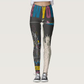 New York Women's Leggings (Voorkant)