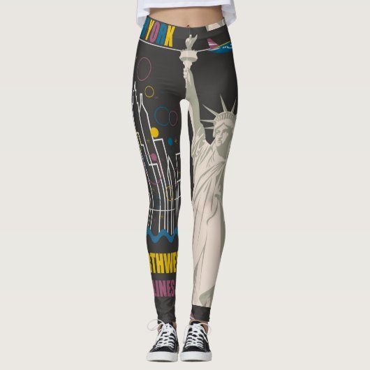 New York Women's Leggings (Voorkant)