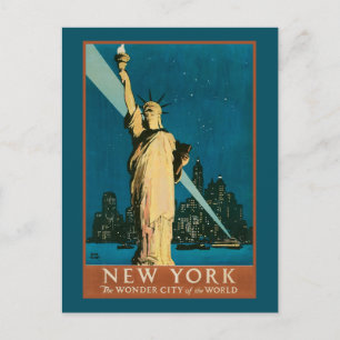New York Wonder City of the World Briefkaart