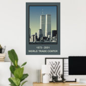 New York World Trade Center Poster (Thuiskantoor)