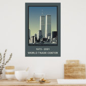 New York World Trade Center Poster (Keuken)
