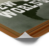 New York World's Fair 1939  Black White Poster (Hoek)