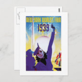 New York World's Fair, 1939 Briefkaart (Voorkant / Achterkant)