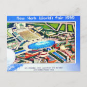 New York World's Fair 1939 Briefkaart (Voorkant)
