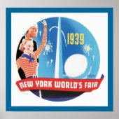 New York World's Fair 1939 Poster (Voorkant)