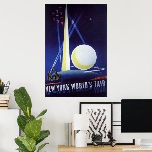New York World's Fair 1939 Poster (Thuiskantoor)