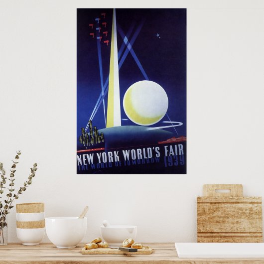 New York World's Fair 1939 Poster (Keuken)