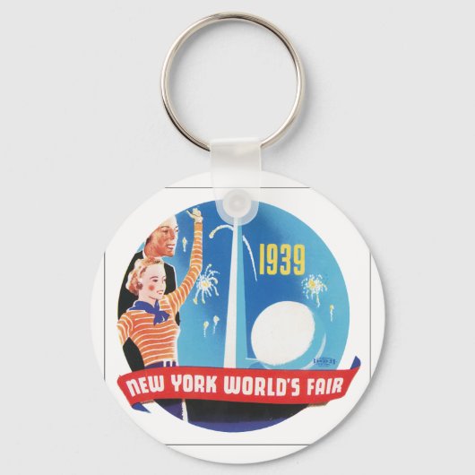 New York World's Fair 1939 Sleutelhanger (Voorkant)
