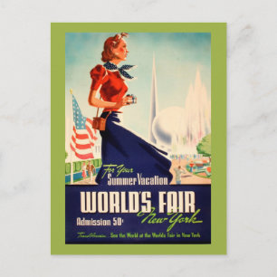 New York World's Fair  Briefkaart