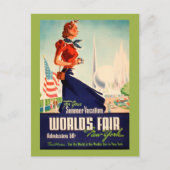 New York World's Fair Briefkaart (Voorkant)