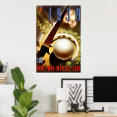 New York Worlds Fair Poster (Thuiskantoor)