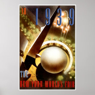 New York Worlds Fair Poster