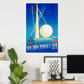 New York World's Fair Poster (Thuiskantoor)