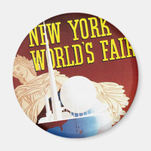 New York World's Fair (Wereldbol) Magneet