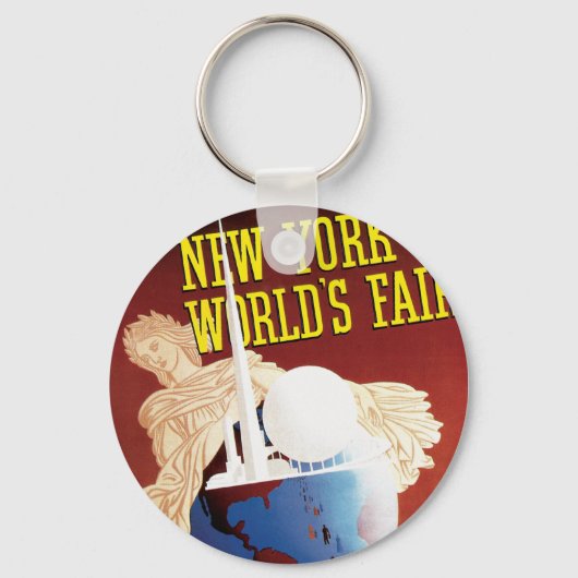 New York World's Fair (Wereldbol) Sleutelhanger (Voorkant)