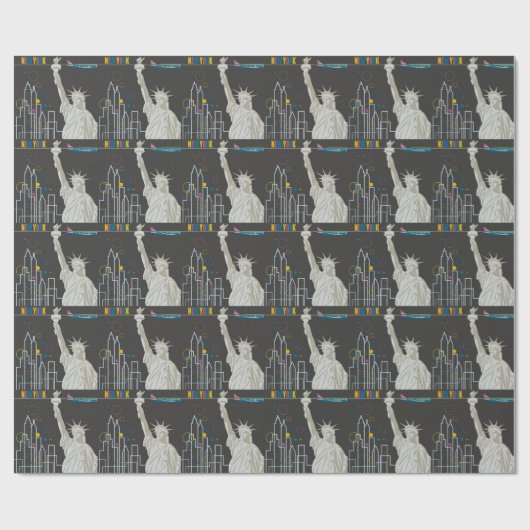 New York Wrapping Paper Cadeaupapier (Vlak)