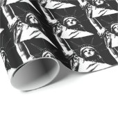 New York Wrapping Paper Statue of Liberty Paper Cadeaupapier (Rol Hoek)