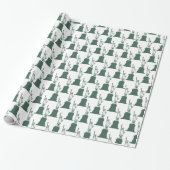 New York Wrapping Paper Statue of Liberty Paper Cadeaupapier (Uitgerold)