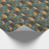 New York Wrapping Paper Statue of Liberty Paper Cadeaupapier (Hoek)