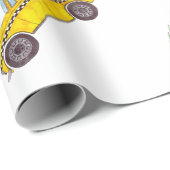 New York Yellow Cab Taxi-kerstboom Cadeaupapier (Rol Hoek)