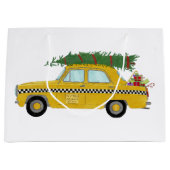 New York Yellow Cab Taxi-kerstboom Groot Cadeauzakje (Voorkant)