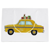 New York Yellow Cab Taxi-kerstcadeaus Groot Cadeauzakje (Voorkant)