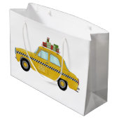 New York Yellow Cab Taxi-kerstcadeaus Groot Cadeauzakje (Achterkant Gekanteld)