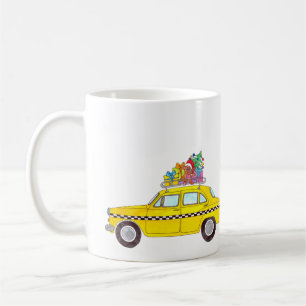 New York Yellow Cab Taxi-kerstcadeaus Koffiemok