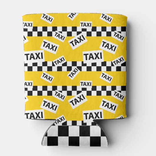 New York Yellow Taxi Cab Blikjeskoeler (Achterkant)