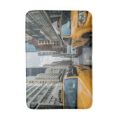 New York Yellow Taxi Cabs Badmat (Voorkant Verticaal)